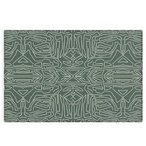 Marta Barragan Camarasa Abstract pattern linear stroke Outdoor Rug - Deny Designs - 1 of 4