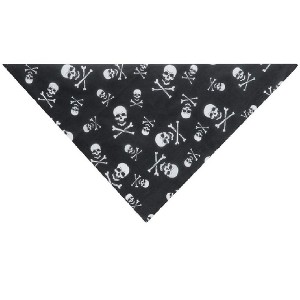Top Performance Skulls & Crossbones Bandana Black - 1 of 1