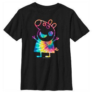 Boy's Peppa Pig Tie-Dye Peppa T-Shirt - 1 of 4