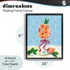 Stupell Industries Festive Fruit Cocktail Floating Frame Canvas Art - 4 of 4