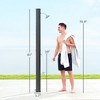 Aghana Digitals 7.1FT Solar Heated Outdoor Shower with 9.2 Gallon Capacity, 360° Swivel Head, Foot - 2 of 4
