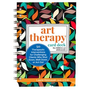 Art Therapy Card Deck for Children and Adolescents - by  Laura Dessauer (Spiral Bound) - 1 of 1