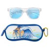Kids Wave Sunglasses & Case Set – UV Protection  Shades - 2 of 4