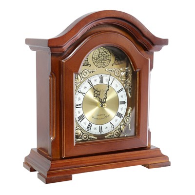 Clock Collection Redwood Mantel clock with Chime