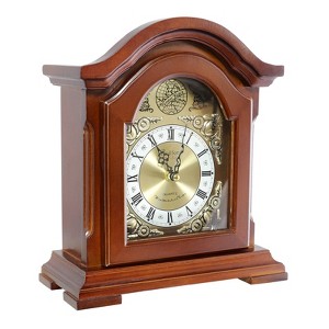 Clock Collection Redwood Mantel clock with Chime - 1 of 4