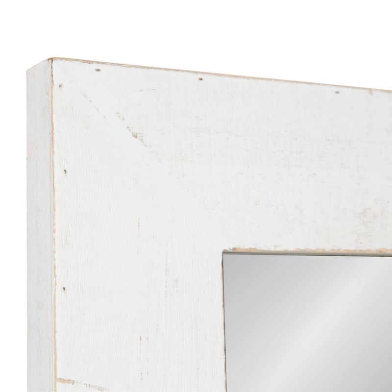 30&#34; x 36&#34; Garvey Wood Framed Wall Mirror White - Kate and Laurel, 4 of 8