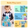 PICASSO-TILES Magnetic Tiles for Kids, Construction STEM Building Blocks Educational Toy - 3 of 4