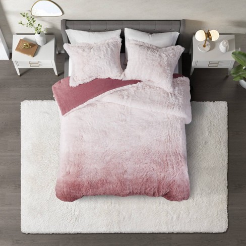 1,286 faux fur bedding set products are offered for sale by suppliers on alibaba.com, of which pet beds & accessories accounts for 9%, bedding there are 487 suppliers who sells faux fur bedding set on alibaba.com, mainly located in asia. twin twin xl cleo 2pc ombre shaggy faux fur comforter set blush cosmoliving by cosmopolitan