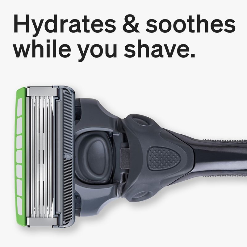 Schick Hydro 5 Skin Comfort Sensitive Men&#39;s Razor Blade Refills - 4ct, 4 of 15
