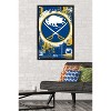 Trends International NHL Buffalo Sabres - Maximalist Logo 23 Framed Wall Poster Prints - 2 of 4
