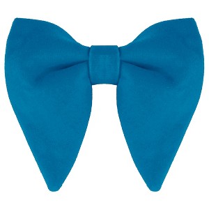 Allegra K Men's Pre-tied Solid Color Formal Party Prom Velvet Bow Ties One Size - 1 of 4