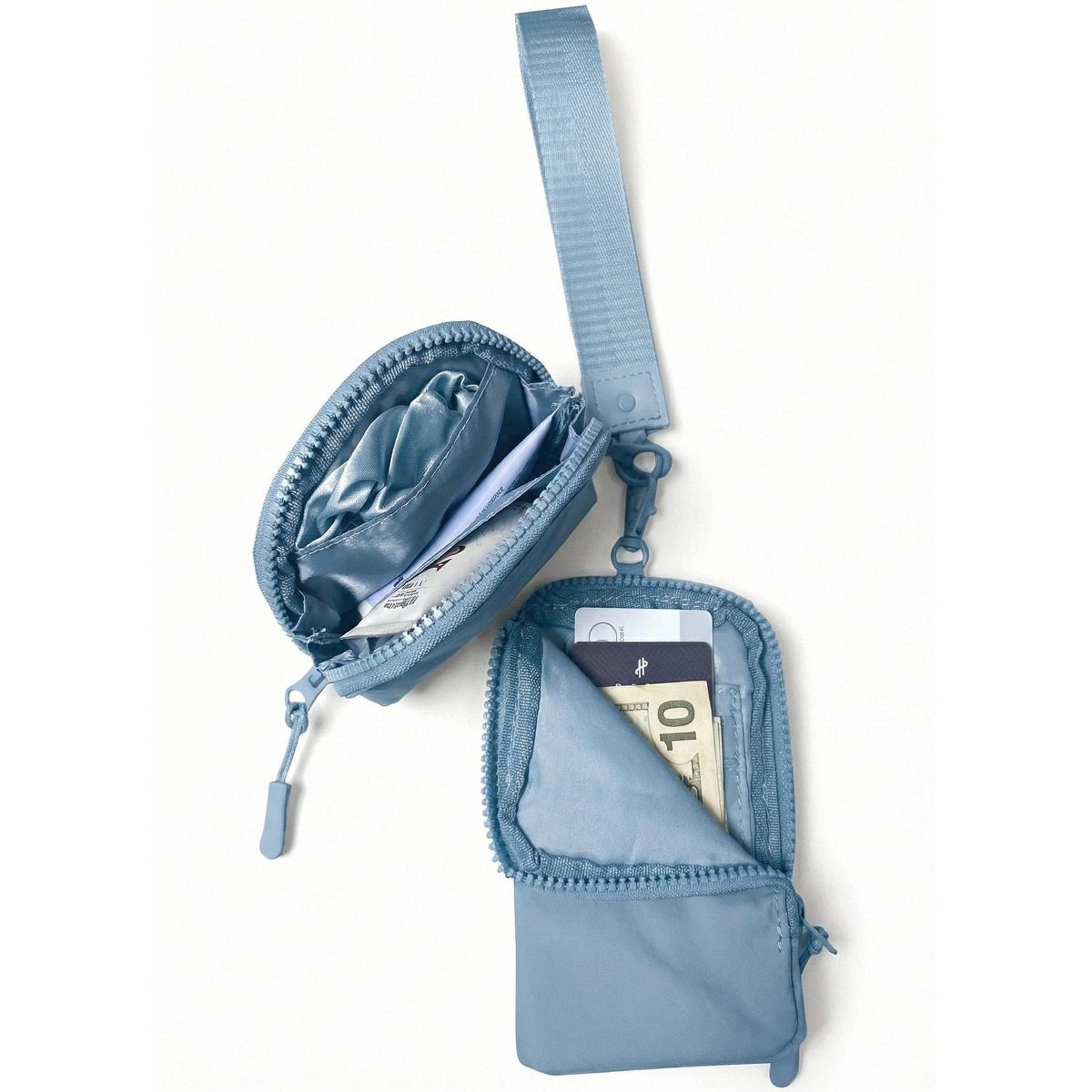 Joan & David The Hold-All Sport Nylon 3 Piece Set Phone Case Wallet, Zip Coin Pouch & Key Chain Lanyard - thumbnail 7