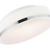 CWI Lighting Frosted 2 Light Drum Shade Flush Mount With Satin Nickel Finish - 3 of 4