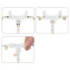 Armacost Lighting SureLock Pro 2 Pin LED Strip Light Tape to Tape T Connector 4pk Light Accessory - 3 of 4