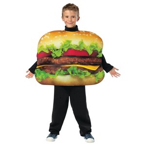 Imposta Costumes Kids' Get Real Cheeseburger Costume Bodysuit 8-10 - 1 of 1