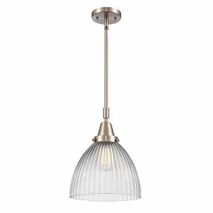 Seneca Falls - 1 Light Stem Hung Mini Pendant In Traditional Style-13.13 Inches Tall and 9.5 Inches Wide - 1 of 1