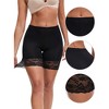 INSPIRE CHIC Women's Tummy Control Wide Lace Trim Panties High Waist Slim Fit Elastic Under Dress - 3 of 4