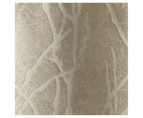 Twig Insulated Woven Blackout Grommet Top Window Curtain Panel Pair Taupe (54"x108") - Exclusive Home&#153;