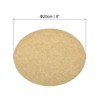 Unique Bargains Non-Stick Parchment Paper Round Air Fryer Microwave Oven Liners Brown - 2 of 4
