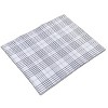 Home Mart Goods (Pack of 6) Reversible White Grey Plaid Large Soft Highly Absorbent Washable Dish Drying Mat - 20"x15" - 4 of 4