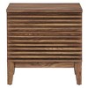 Modway Render Two-Drawer Nightstand – Mid-Century Modern Design with Wood Grain - 4 of 4