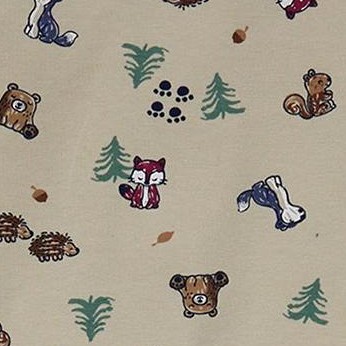 beige forest animals