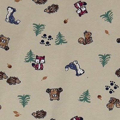beige forest animals
