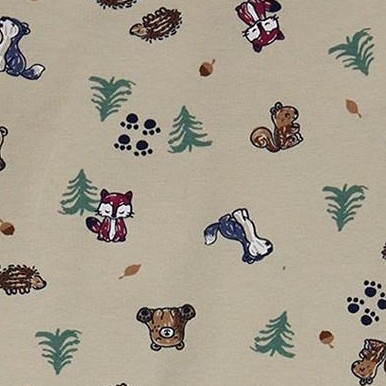 beige forest animals