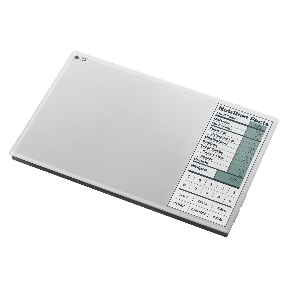 UPC 875011004503 product image for Perfect Portions Digital Food Scale - Silver | upcitemdb.com