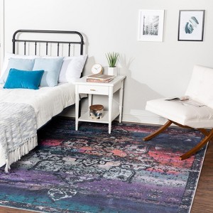 Unique Loom Renaissance Roma Border Washable Indoor Flatweave Woven Area Rug - 1 of 4