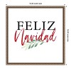 Amanti Art Feliz Navidad Script by Amanti Art Portfolio Canvas Wall Art Print Framed - 2 of 4