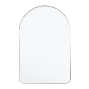 PexFix Arch Wall Mirror for Bathroom with Metal Frame Round Corner for Wall Decoration Set of 2 - 1 of 4