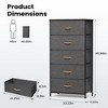 Pellebant 5 Drawers Vertical Dresser Storage Tower Organizer Unit for Bedroom - 2 of 4
