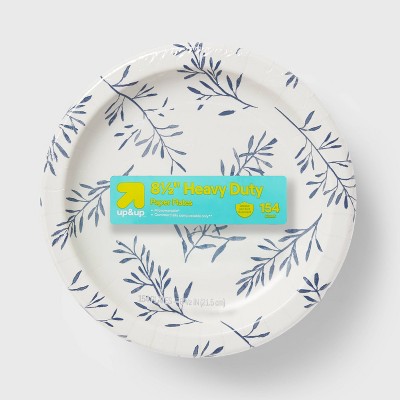 Botanical Leaf Paper Plates 8.5" - 154ct - up&up™