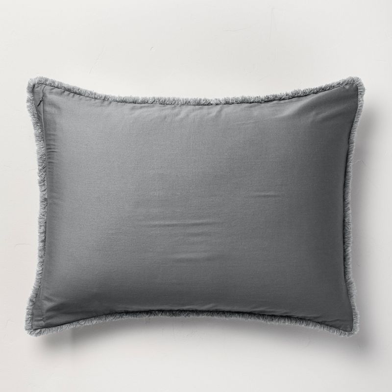 Heavyweight Linen Blend Comforter Sham - Casaluna™, 5 of 14