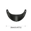 Unique Bargains X-803 Resin Motorcycle 3-Snap Helmet Visor Shield Replacement 1 Pcs - image 4 of 4