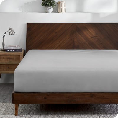 Organic Cotton Jersey Fitted Sheet by Bare Home