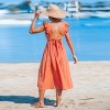 Women's Square Neck Flutter Midi Dress - Cupshe - 3 of 4