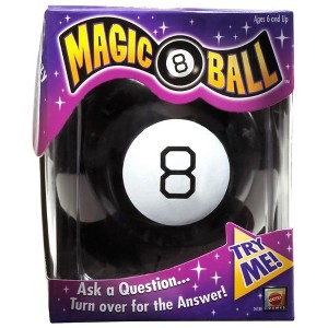 Mattel Toys - The Fortune Telling Magic 8 Ball Novelty Toy for Children & Adults - 1 of 3