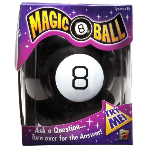 Magic 8 Ball Decisões, Número preto 8 Round Fortune Teller festa temática  mostrar adereços, Dúvidas Brinquedo Bola Respostas para Festas Sritob