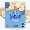 Gerber Non-GMO Stage 2 Banana Baby Food Puree Pouches - 3.5oz/4pk​ - 2 of 4