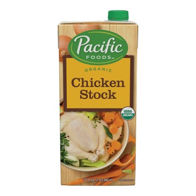 Pacific Foods Organic Gluten Free Chicken Stock - 32oz