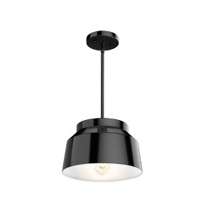 Hunter Fans Cranbrook 1 - Light Pendant in  Matte Black - 1 of 1