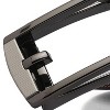 Roxoni Men's Ultra Soft Geniune Leather Ratchet Belt with Automatic Buckle - 3 of 4