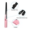 Unique Bargains Neoprene Insulated Removable Shoulder Straps Water Bottle Sling Bags 2.64"x7.28" 2 Pcs Pink - 4 of 4