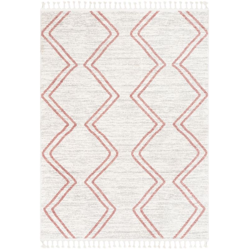 Well Woven Merri Geometric Stripes Stain-resistant Area Rug, 1 of 9