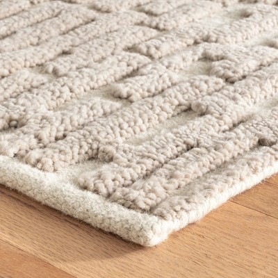 Marie Flanigan 3' x 5' Hand-Knotted Wool Geometric Rug