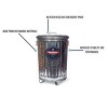 Behrens 20gal Galvanized Steel Composter Can with Lid - image 3 of 4