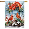 Briarwood Lane Winter House Flag 40x28 For Outdoor Winter Watering Can For Winter House Flag - 2 of 4
