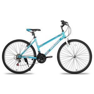 BAMCBASE 24 26 inch Mountain Bike, 21 Speeds High-Carbon Steel Frame, Sport Cycling MTB Bicycle for Adult - 1 of 4